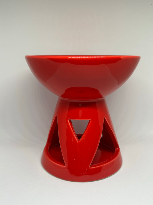 Red Deep Bowl Wax Warmer