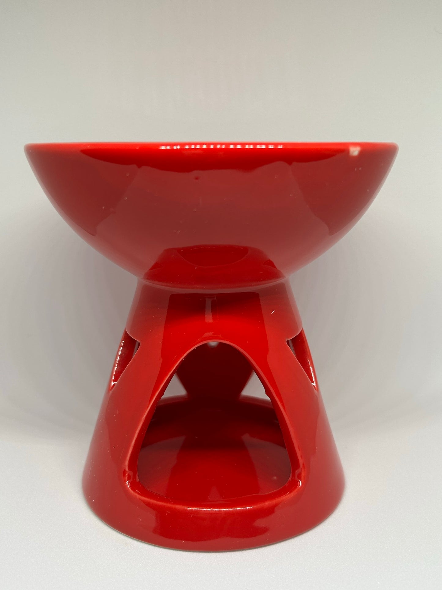 Red Deep Bowl Wax Warmer