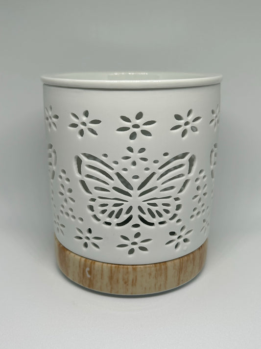 Butterfly Matte Ceramic Wax Warmer