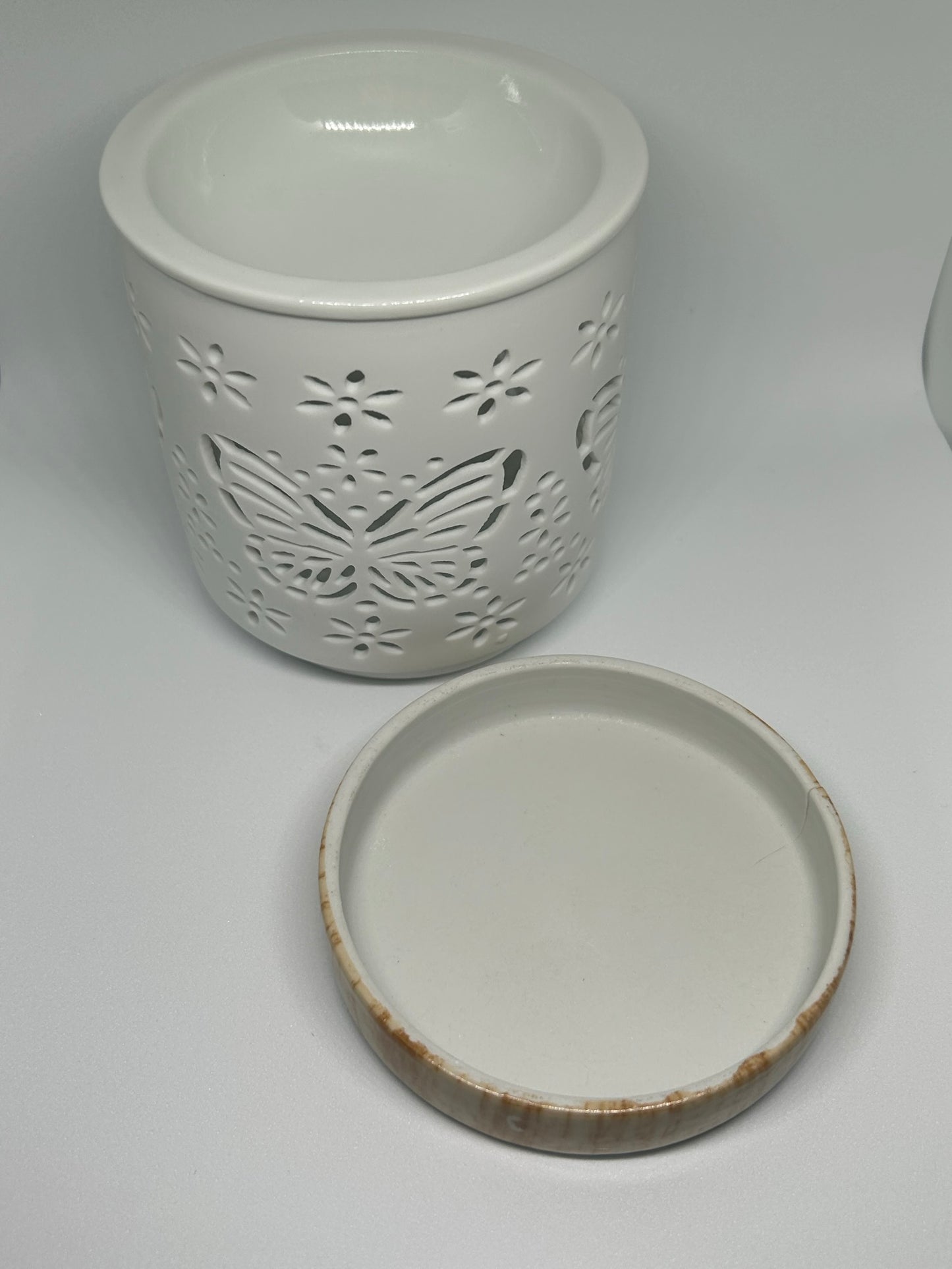 Butterfly Matte Ceramic Wax Warmer