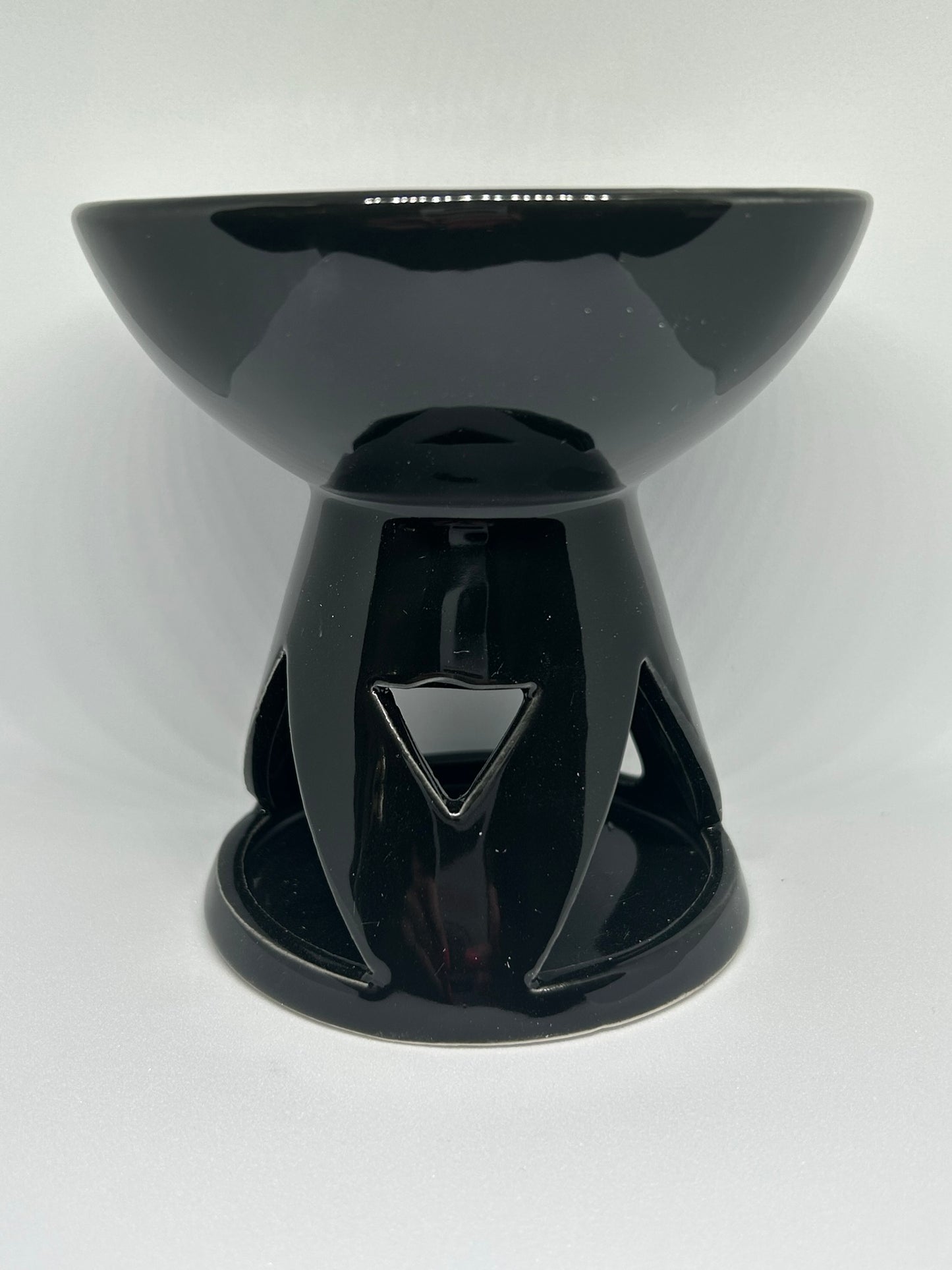 Black Deep Bowl Wax Warmer