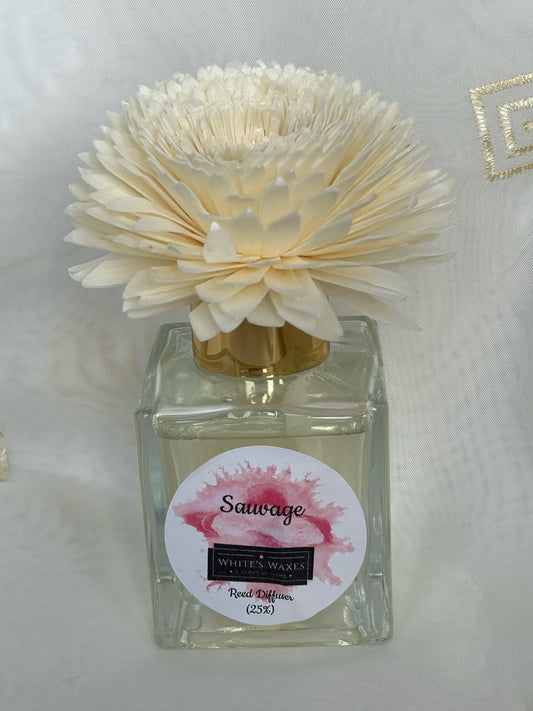 100ml Sauvage Reed Diffuser - With Flower