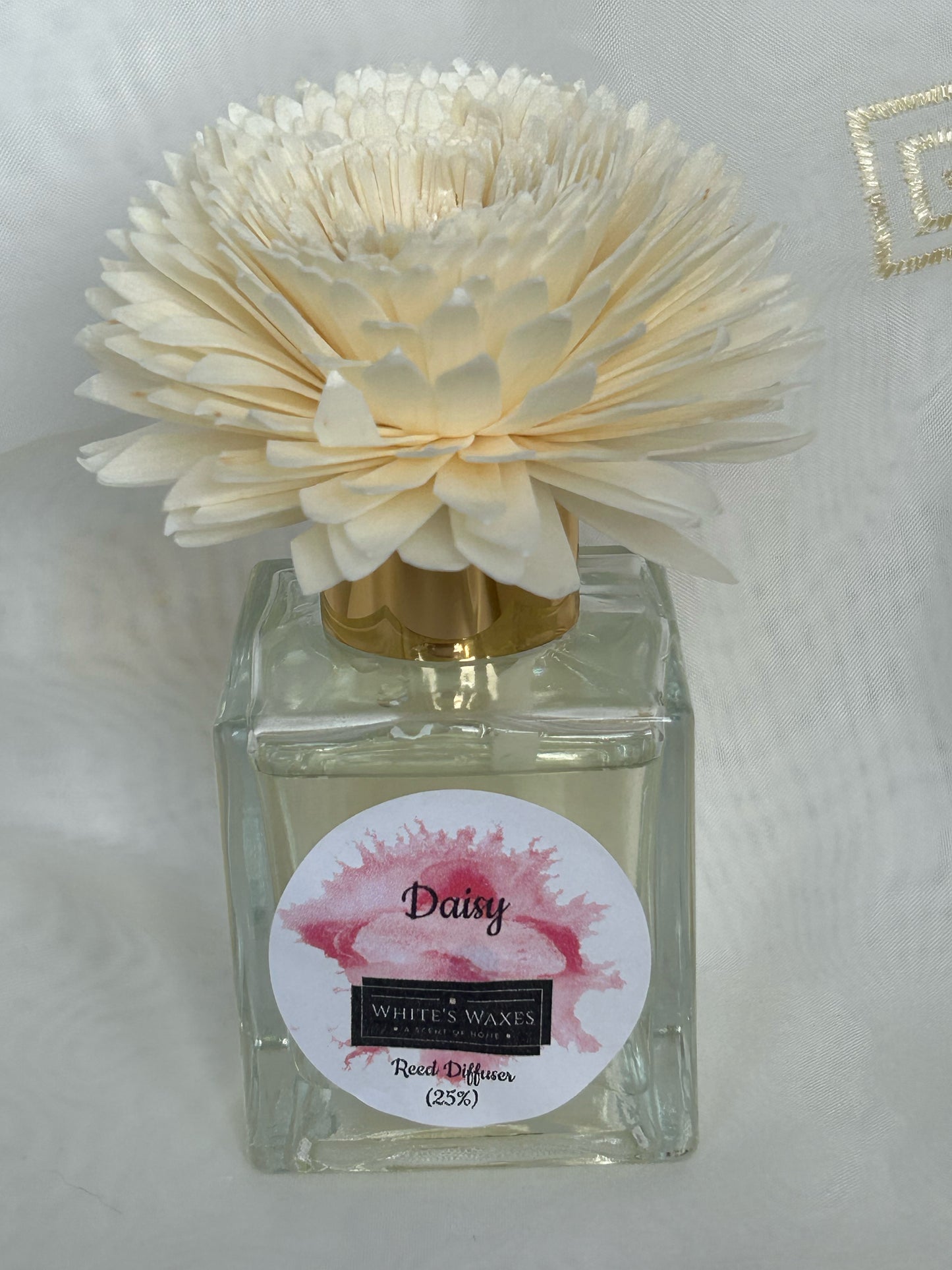 100ml Daisy Reed Diffuser - With Flower