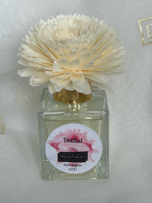 100ml Bottled Reed Diffuser - With Flower